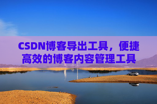 CSDN博客导出工具，便捷高效的博客内容管理工具